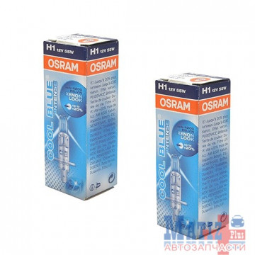 Лампа дальнего света H-1 12V55W 4200K+20%  N-150 для Daewoo Nexia